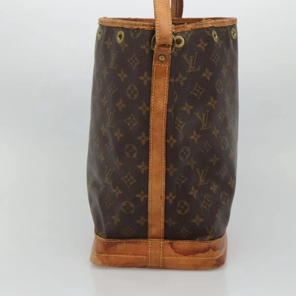 LOUIS VUITTON Monogram Noe Shoulder Bag M42224 LV Auth 131711 - Picture 3 of 16